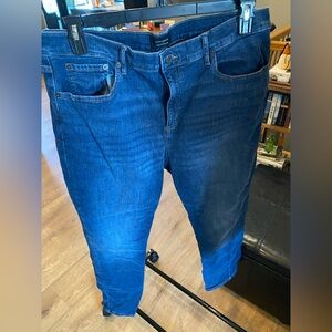 Banana Republic Women’s Deep Blue Relaxed Jeans